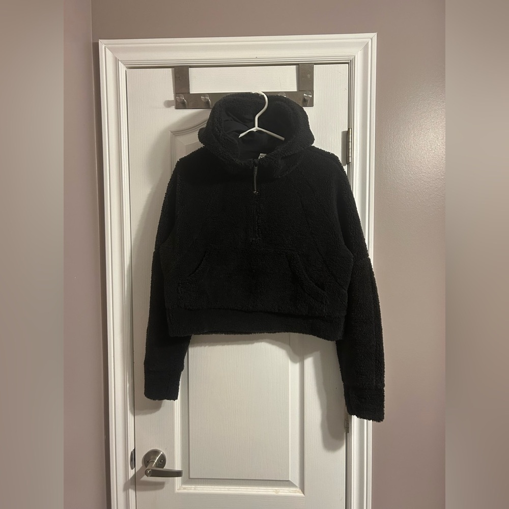 EUC Lululemon Scuba Oversized Half-Zip Fleece Hoodie